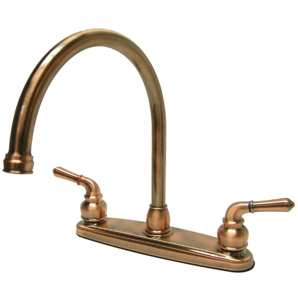 MagellaCenterset Kitchen Faucet, Antique Copper